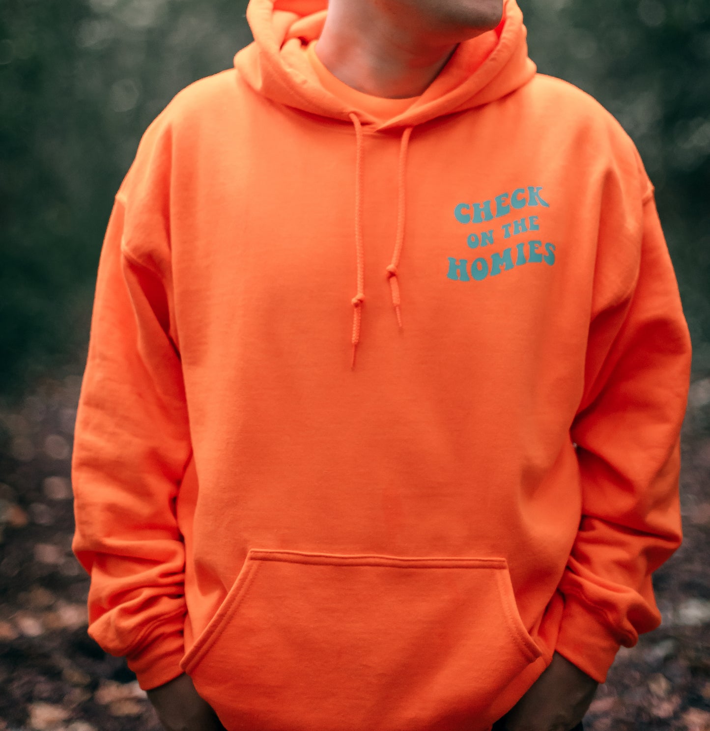 The "Sylwia" Neon Orange Hoodie