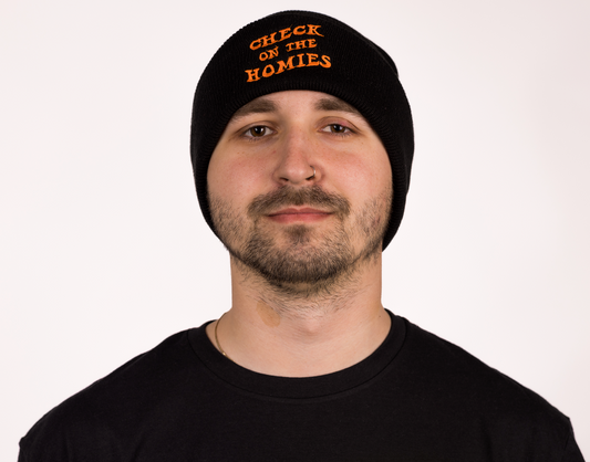 The "Sylwia" Black Beanie