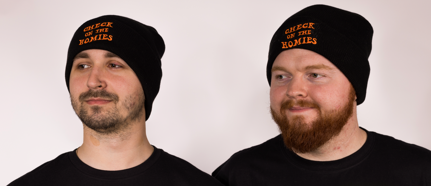 The "Sylwia" Black Beanie